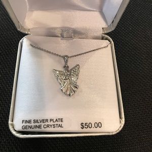 Angel Silver Necklace New in Box
